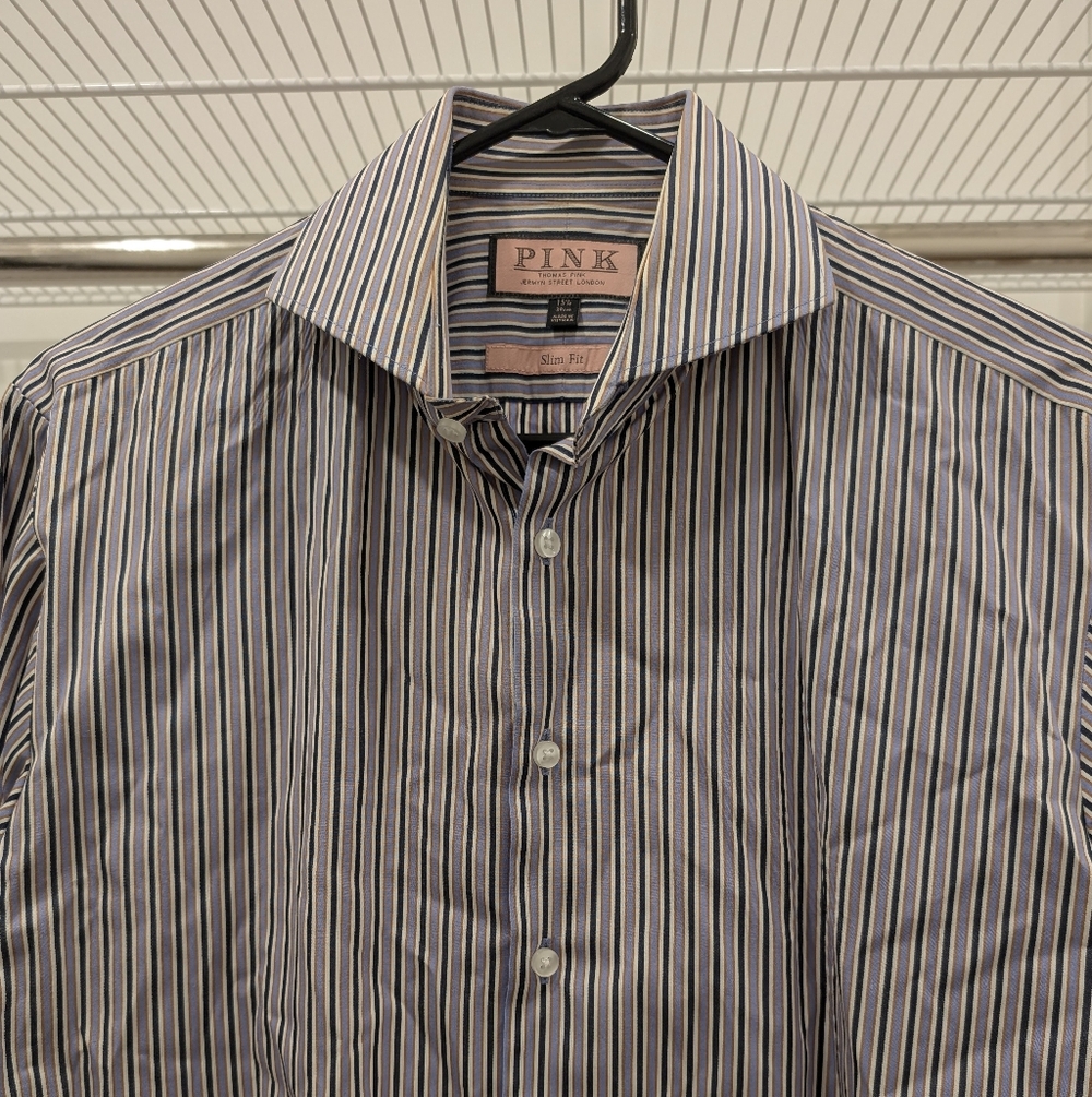 Thomas Pink B/B/B/W Dress Shirt